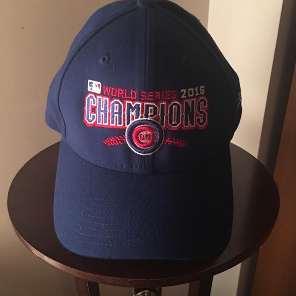 cubs world series hat